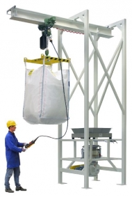 噸包投料站 噸包拆袋機(jī) 拆包機(jī) 卸料站 卸料機(jī)