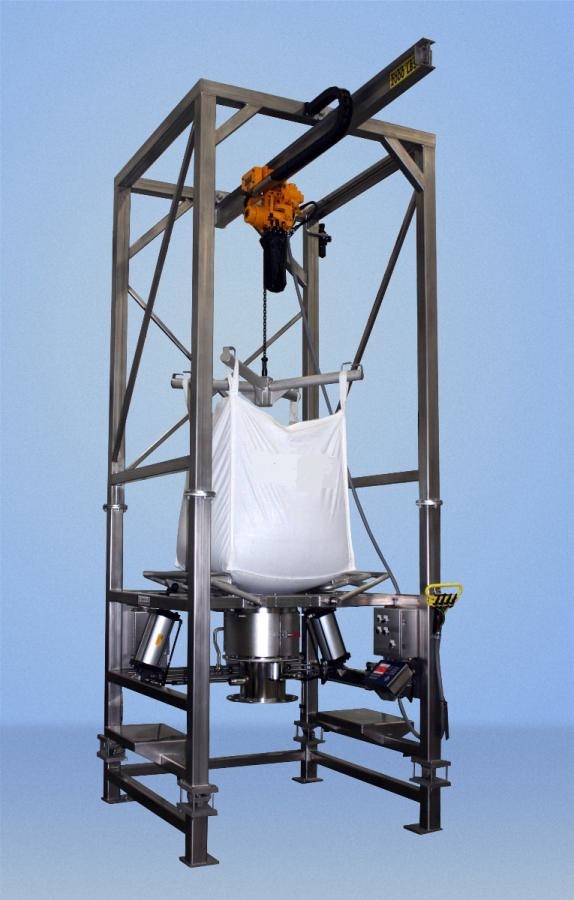 噸包投料站 噸包拆袋機(jī) 拆包機(jī) 卸料站 卸料機(jī)